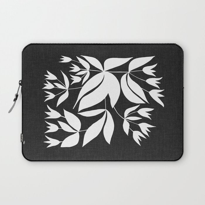 Vining Bell Flower ii Laptop Sleeve Gallery Image 1
