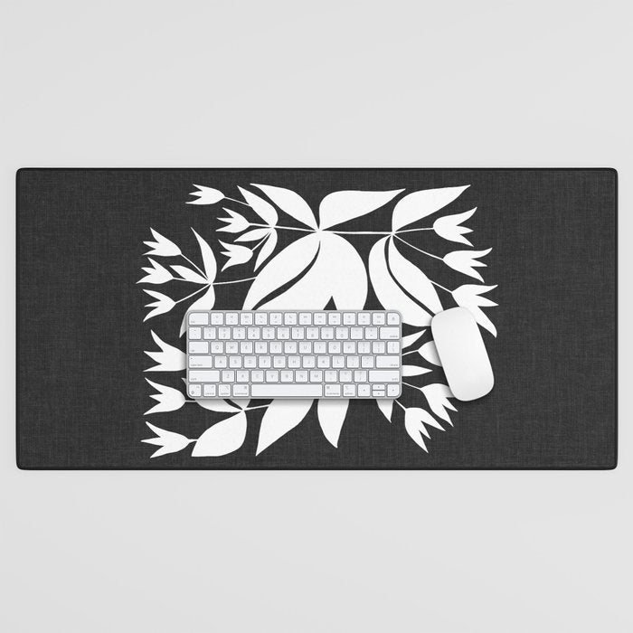 Vining Bell Flower ii Desk Mat Gallery Image 1