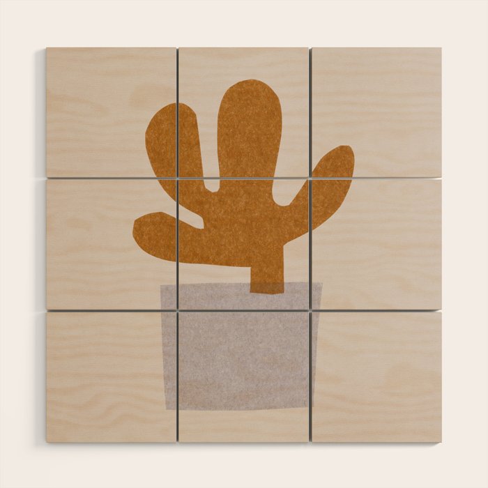My Weird Plant #1 Wood Wall Art Gallery Image 1