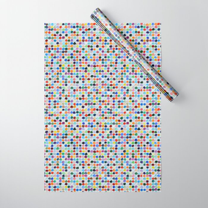 Colossal Polka Daubs Wrapping Paper Gallery Image 1