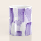 Purple Watercolour Patterns | 190129 Abstract Art Watercolour Coffee Mug Gallery Image 4