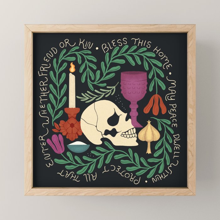 Protection Spell Still Life Mini Art Print Gallery Image 1