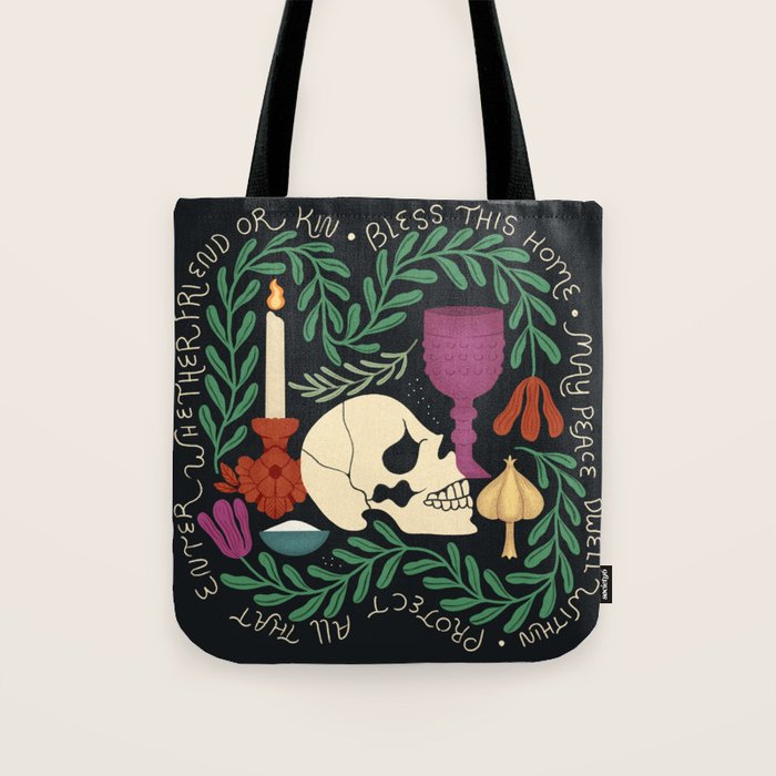 Protection Spell Still Life Tote Bag Gallery Image 1
