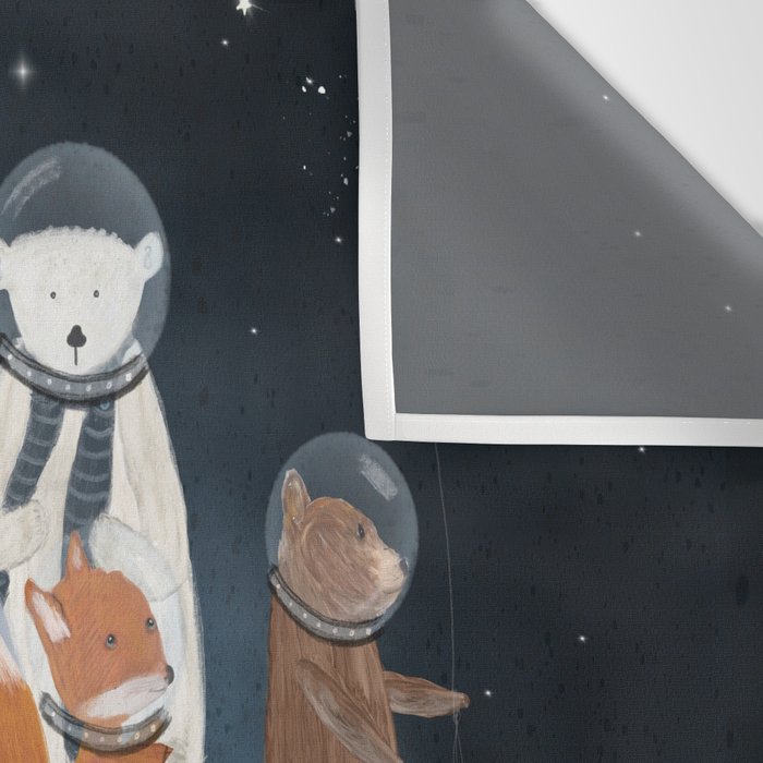 lets all go to the moon Wall Tapestry Gallery Image 3