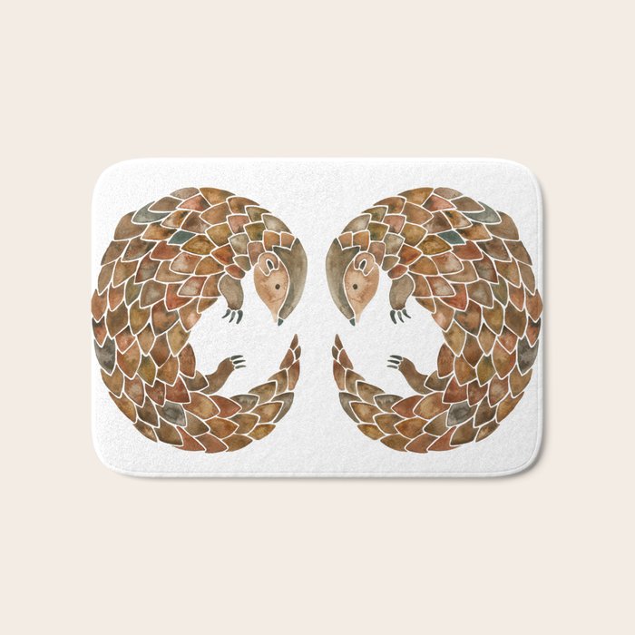 Pangolin Bath Mat Gallery Image 1