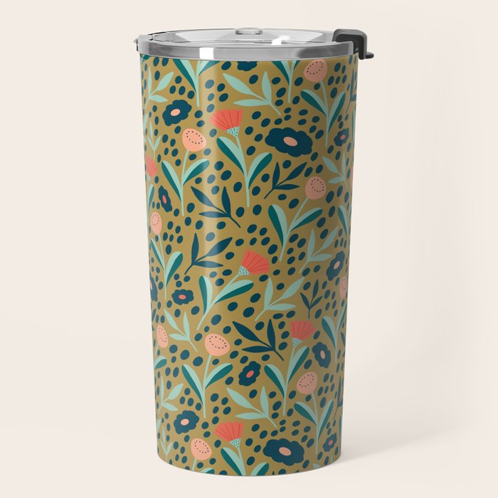 Deco Flower  Travel Mug Gallery Image 2