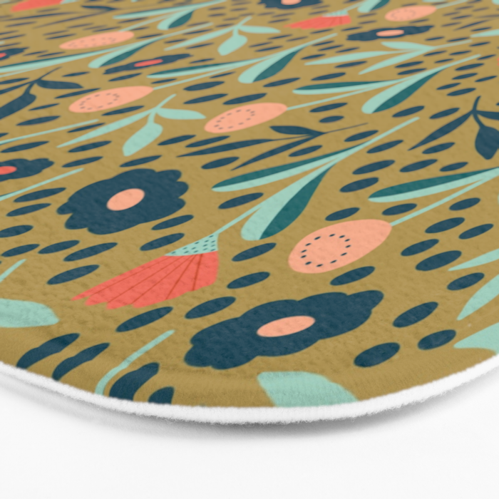 Deco Flower  Bath Mat Gallery Image 3