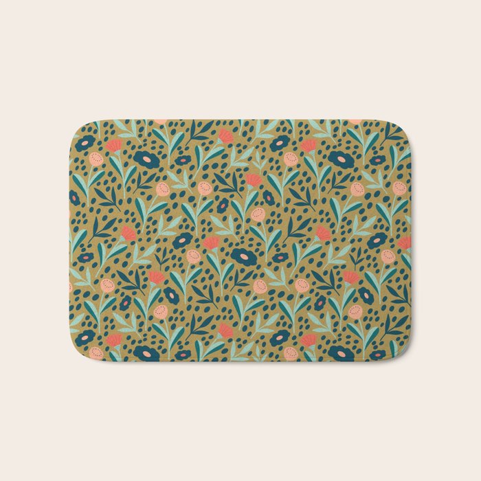 Deco Flower  Bath Mat Gallery Image 1