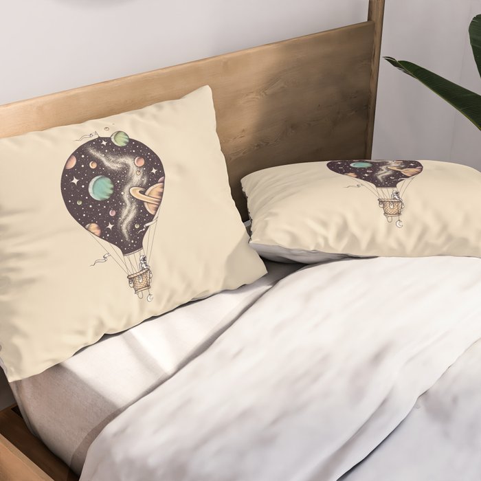 Interstellar Journey Pillow Sham Gallery Image 2