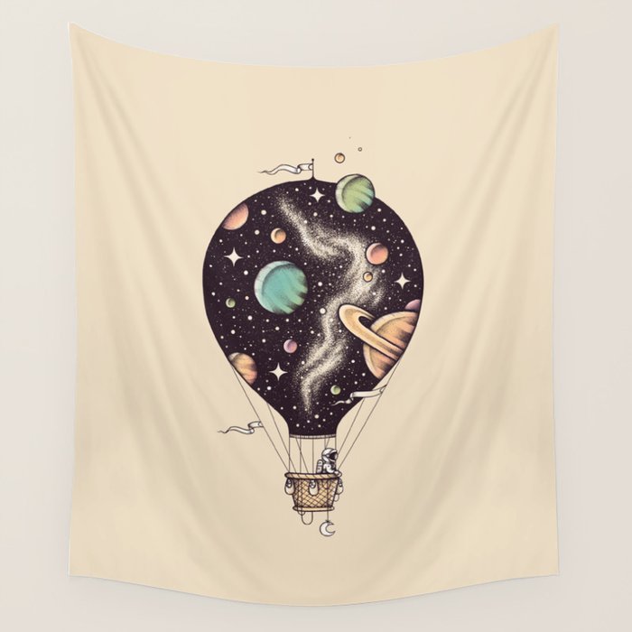 Interstellar Journey Wall Tapestry Gallery Image 1