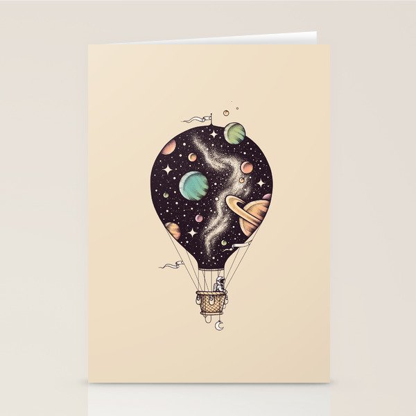Interstellar Journey Stationery Card Gallery Image 2