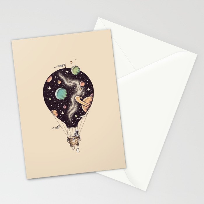 Interstellar Journey Stationery Card Gallery Image 2