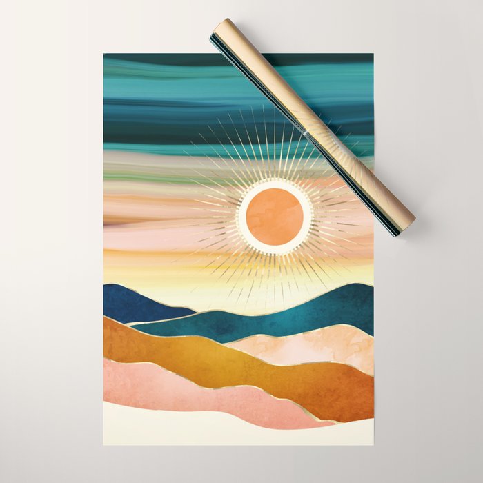 Jewel Dusk Wrapping Paper Gallery Image 1