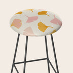 Ginko leaf pattern 2 Stool Gallery Image 2