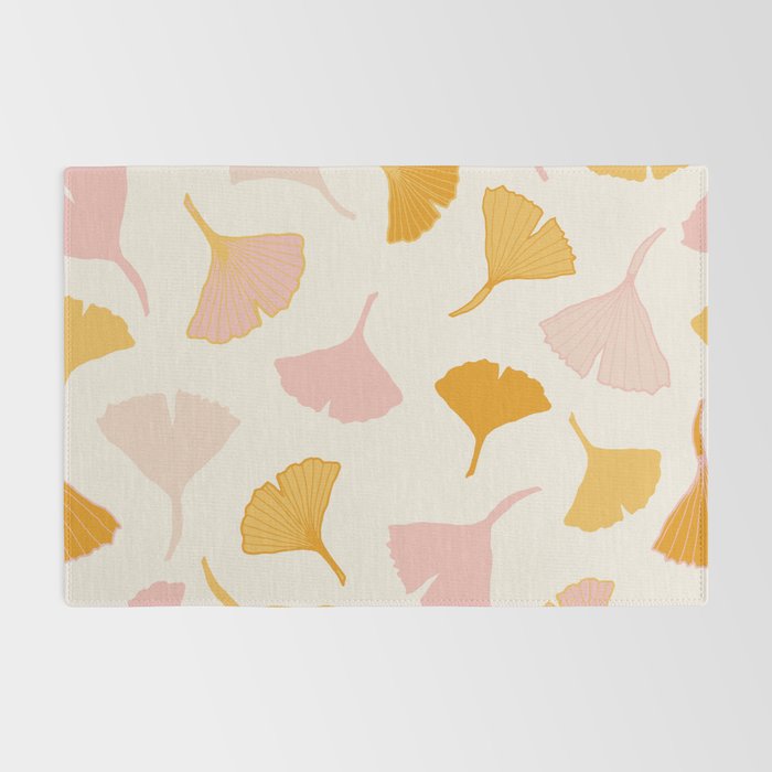 Ginko leaf pattern 2 Rug Gallery Image 2