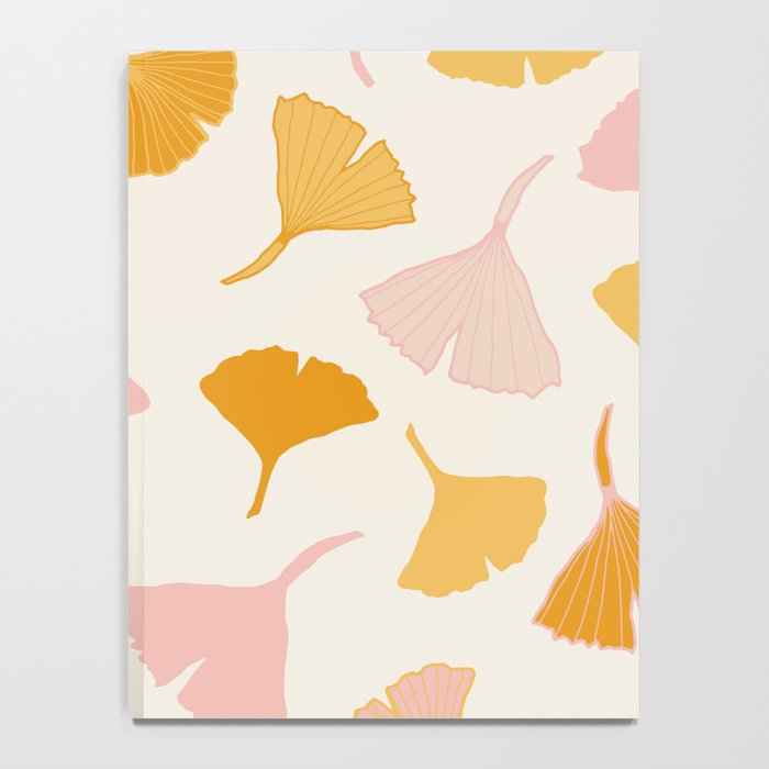 Ginko leaf pattern 2 Notebook Gallery Image 4