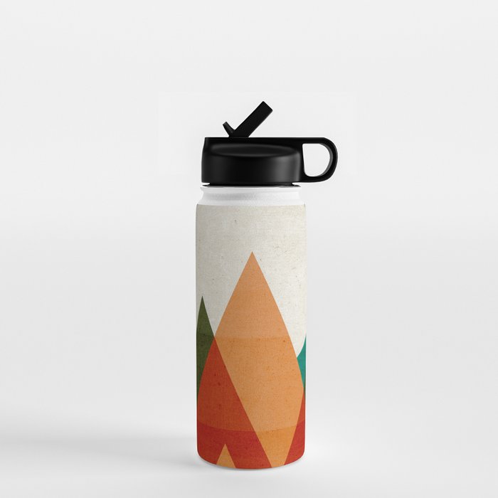 Full moon over Sahara desert Water Bottle Gallery Image 1