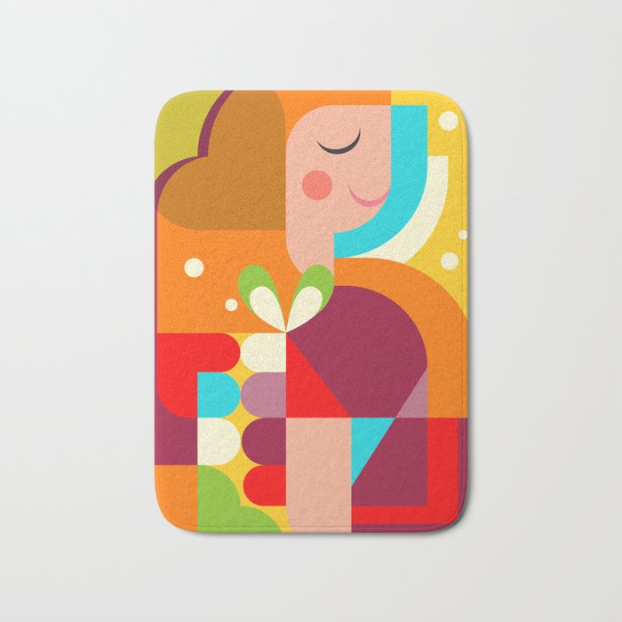Feel the Air Bath Mat Gallery Image 1