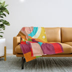 Feel the Air Throw Blanket Gallery Image 1