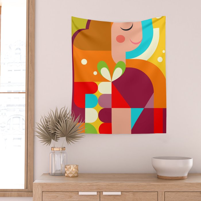 Feel the Air Wall Tapestry Gallery Image 2