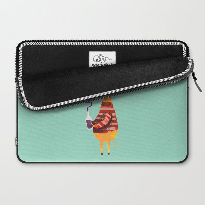 Crazy Straw Laptop Sleeve Gallery Image 2