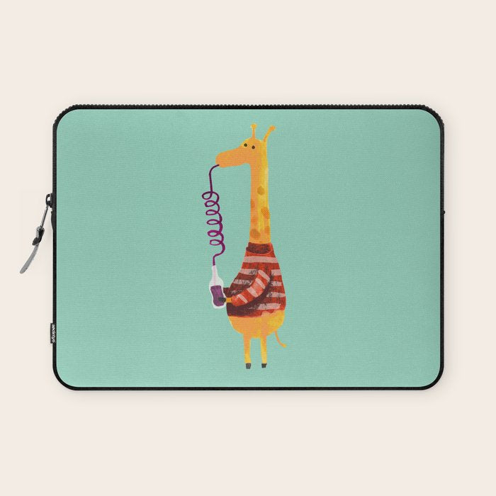 Crazy Straw Laptop Sleeve Gallery Image 1