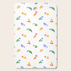 Colorful flower art patterm Cutting Board Gallery Image 1