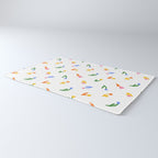 Colorful flower art patterm Rug Gallery Image 3