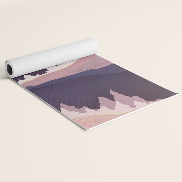 Mauve Lake Yoga Mat Gallery Image 2