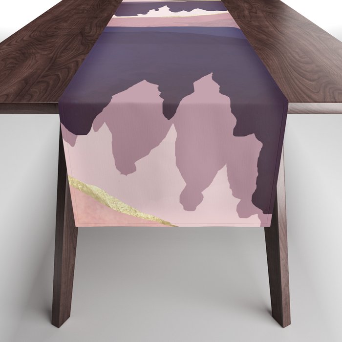 Mauve Lake Table Runner Gallery Image 1