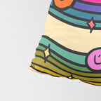 Smiley Print Pillow Sham Gallery Image 4