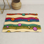 Smiley Print Rug Gallery Image 1