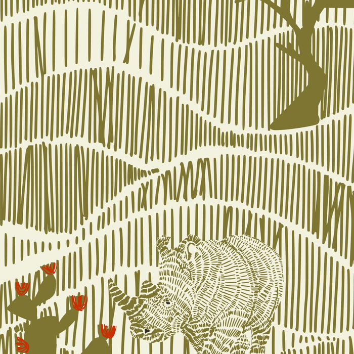 Wildlife Safari Savannah moss Coffee Mug Gallery Image 2