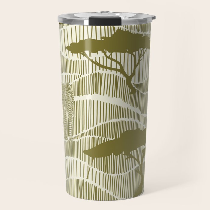 Wildlife Safari Savannah moss Travel Mug Gallery Image 1