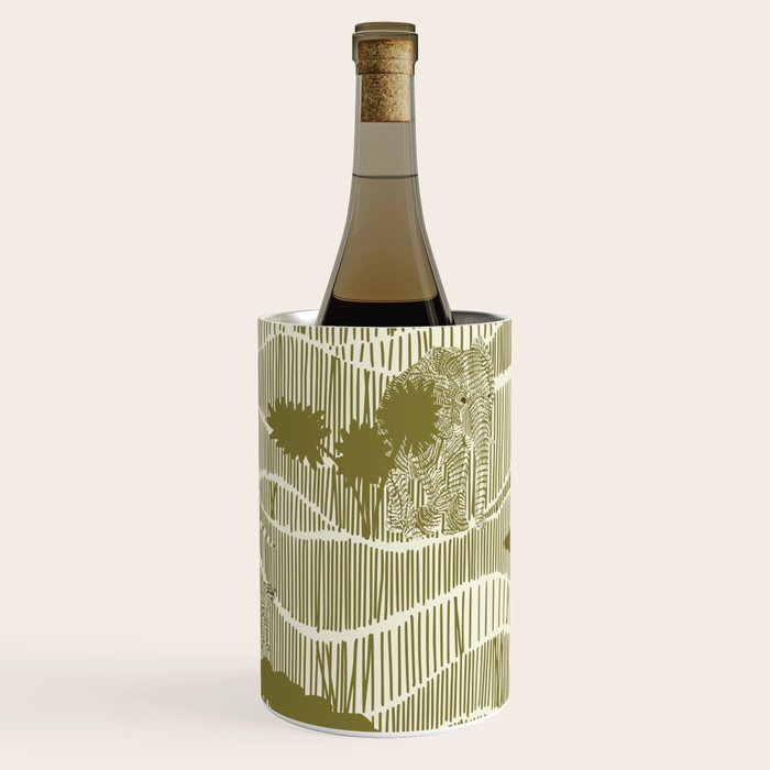 Wildlife Safari Savannah moss Wine Chiller Gallery Image 2