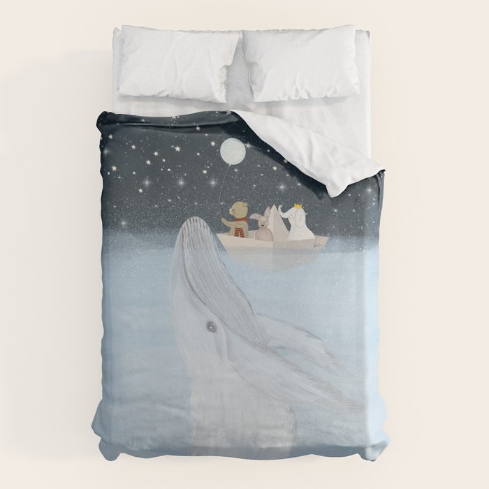 the white whale Duvet Cover Gallery Image 6