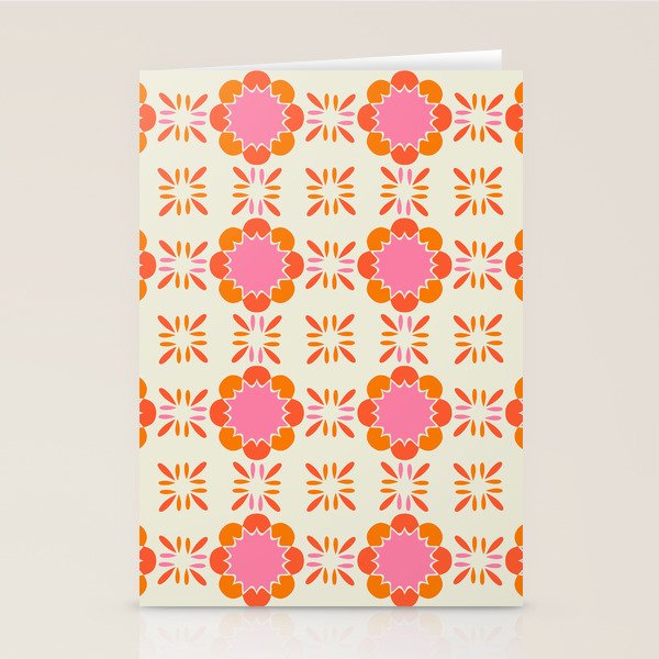 Sixties Tile Stationery Card Gallery Image 2