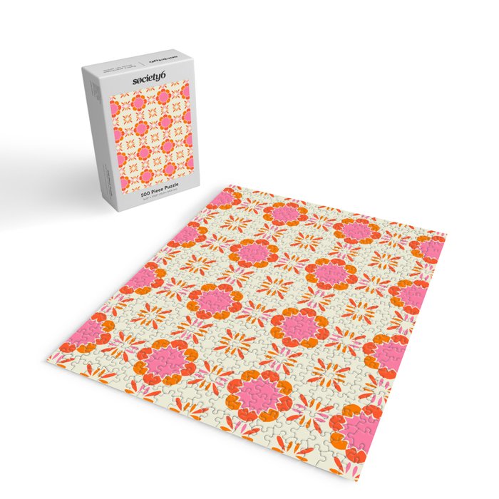 Sixties Tile Jigsaw Puzzle Gallery Image 2