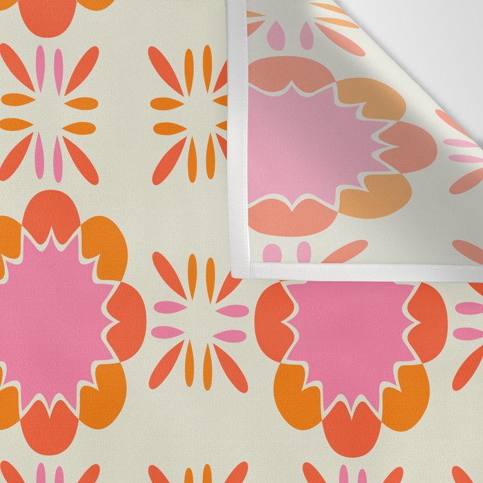 Sixties Tile Wall Tapestry Gallery Image 3