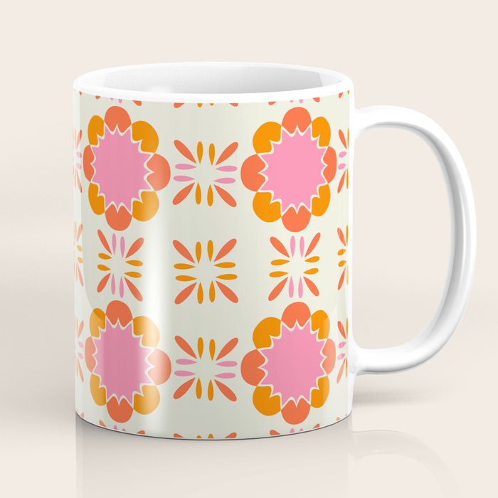 Sixties Tile Coffee Mug Gallery Image 1