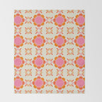 Sixties Tile Throw Blanket Gallery Image 2
