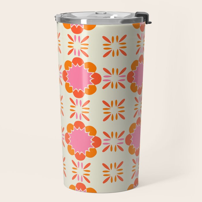 Sixties Tile Travel Mug Gallery Image 2