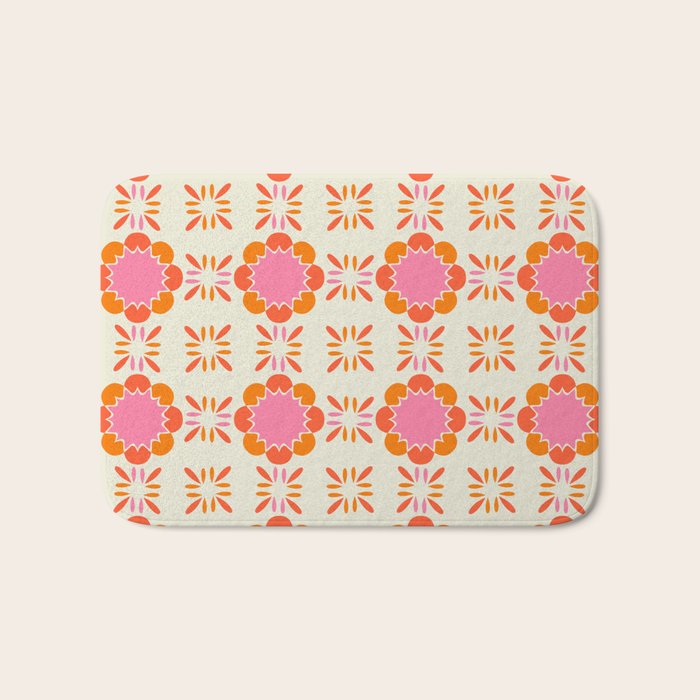 Sixties Tile Bath Mat Gallery Image 1