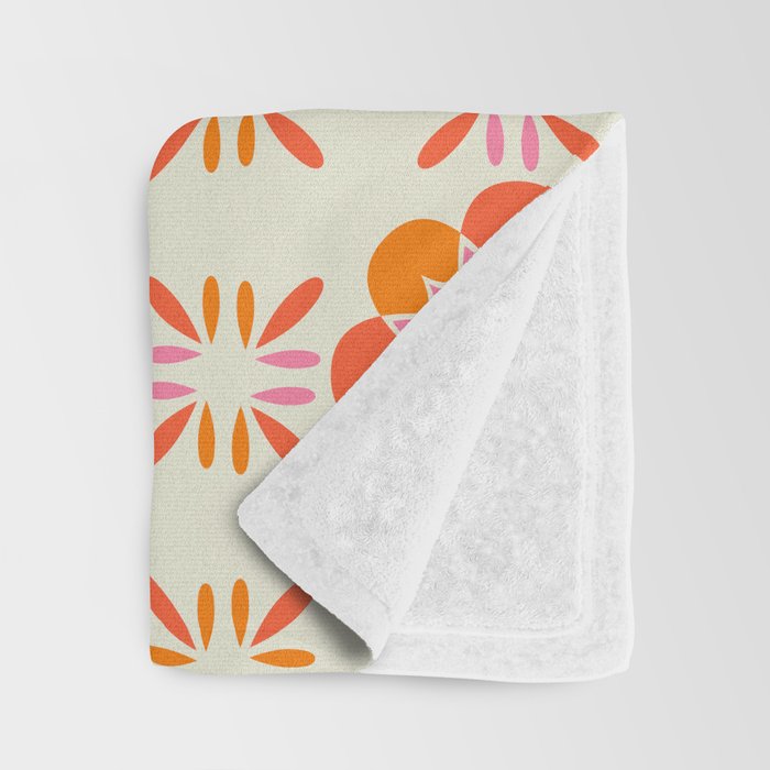 Sixties Tile Throw Blanket Gallery Image 3