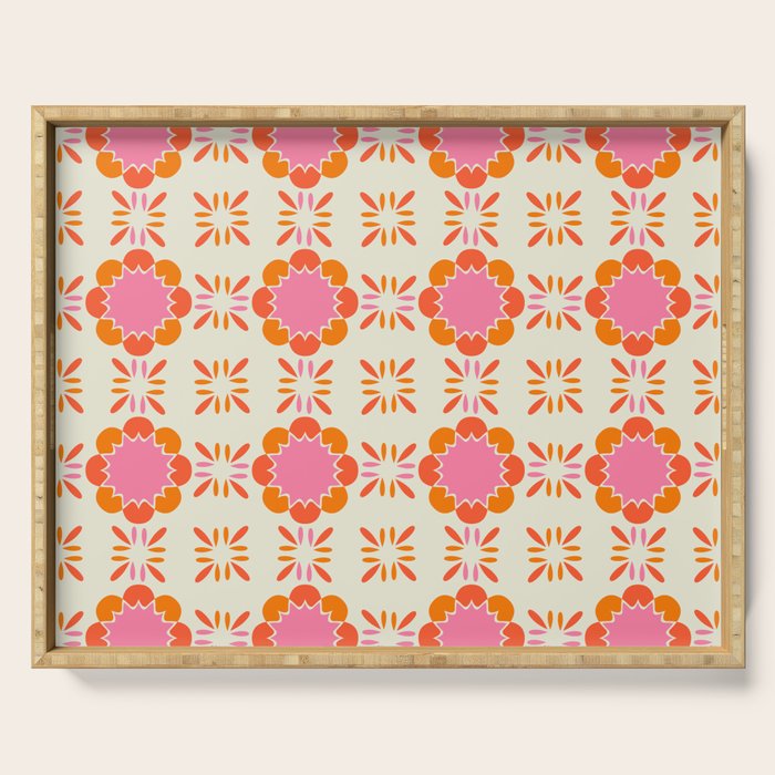 Sixties Tile Serving Tray Gallery Image 1