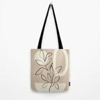 Abstract Minimal Plant 7 Tote Bag Gallery Image 2