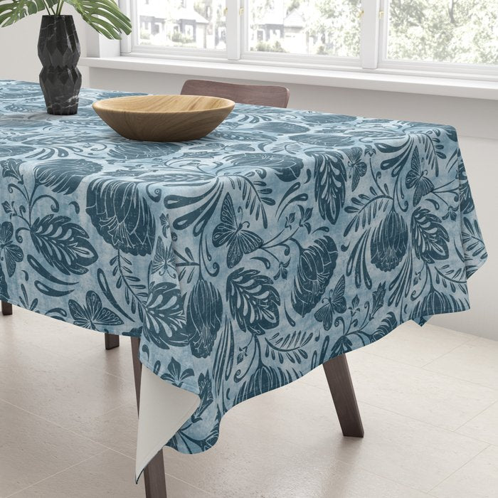Arabella - Washed Indigo Tablecloth Gallery Image 3