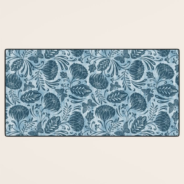 Arabella - Washed Indigo Desk Mat Gallery Image 3
