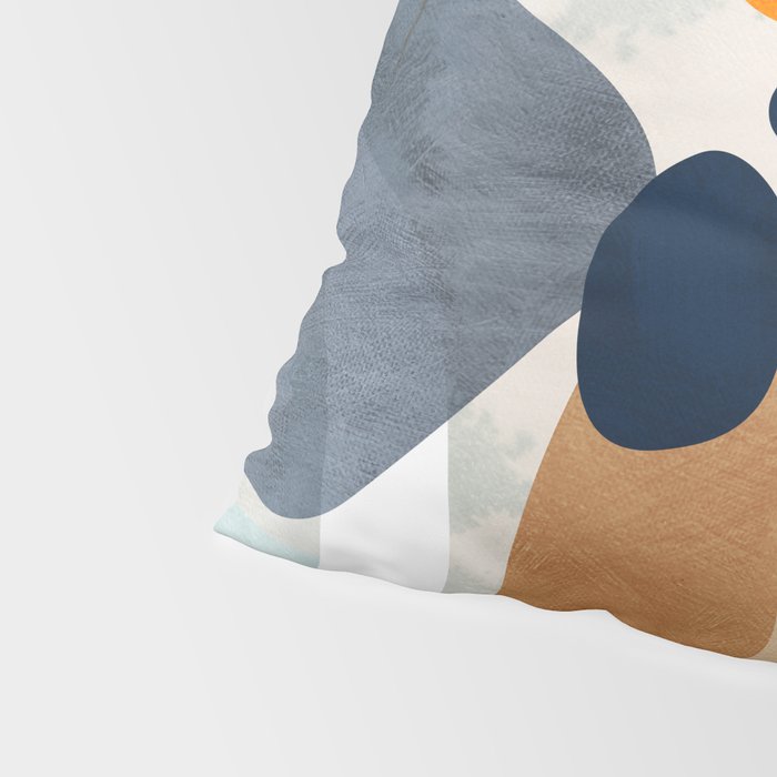 minimal shapes abstract 2 Pillow Sham Gallery Image 4