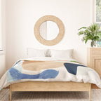 minimal shapes abstract 2 Duvet Cover Gallery Image 3